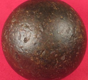 12 Pounder Solid Shot Cannonball